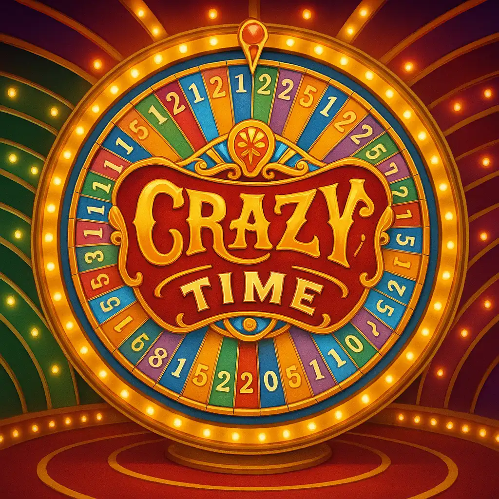 Crazy Time slot game artwork